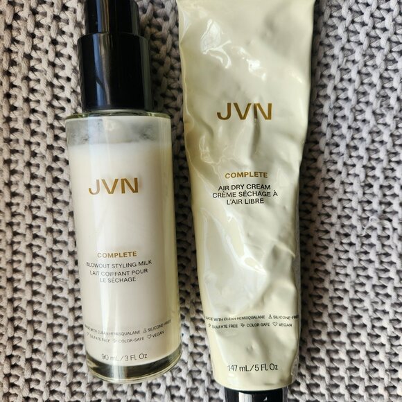 JVN Complete Blowout Styling Milk & Complete Air Dry Cream (used) - Picture 1 of 5